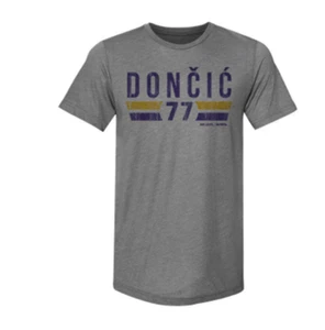 Luka Doncic Los Angeles L Font TShirt - Picture 1 of 1