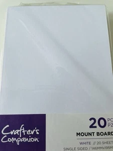 Crafters Companion 20 A5 Mount Board - Bild 1 von 1