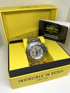 INVICTA RESERVE MEN'S WATCH AUTOMATIC CHRONOGRAPH DIAMONDS LTD EDITION,27017 - Picture 1 of 15