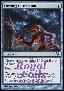 Fleeting Distraction 3x FOIL AVR MTG Avacyn Restored Common MINT blue - Picture 1 of 1