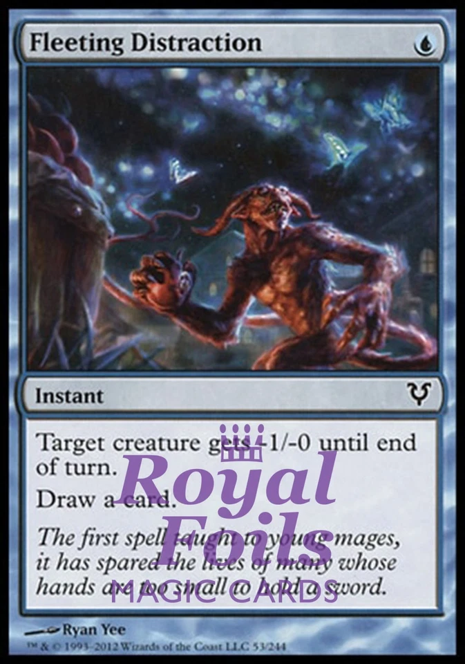 Fleeting Distraction 3x FOIL AVR MTG Avacyn Restored Common MINT blue - Image 1 of 1