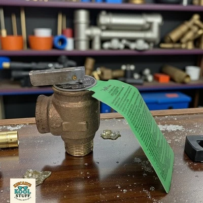 Apollo 10-407-05 Bronze 3/4" MXF 30 PSI New Safety Relief Valve - Image 1 of 4