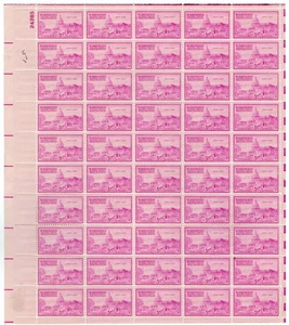 Scott #992 US Capitol Washington Sheet of 50 Stamps - MNH P#24285 UL - Picture 1 of 1