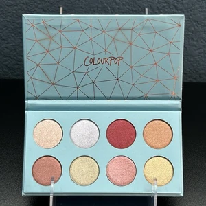 COLOURPOP Semi Precious Eyeshadow Palette - 8 Metallic Shades New Without Box - Picture 1 of 4