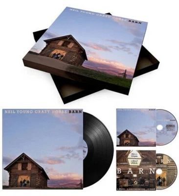 Neil Young -Barn  Box Set Of Vinyl & CD, Blu-ray Deluxe Edition New & Sealed - Image 1 of 3