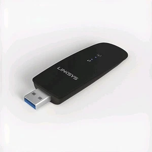 Linksys WUSB6300 Dual-Band AC1200 Wireless USB 3.0 WIFI Adapter -MFR refurbished - Picture 1 of 2