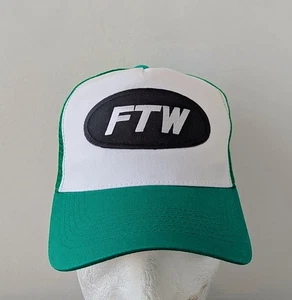 Fuck The World FTW Trucker Cap Mütze Biker  Snapback Beechfield - Picture 1 of 3