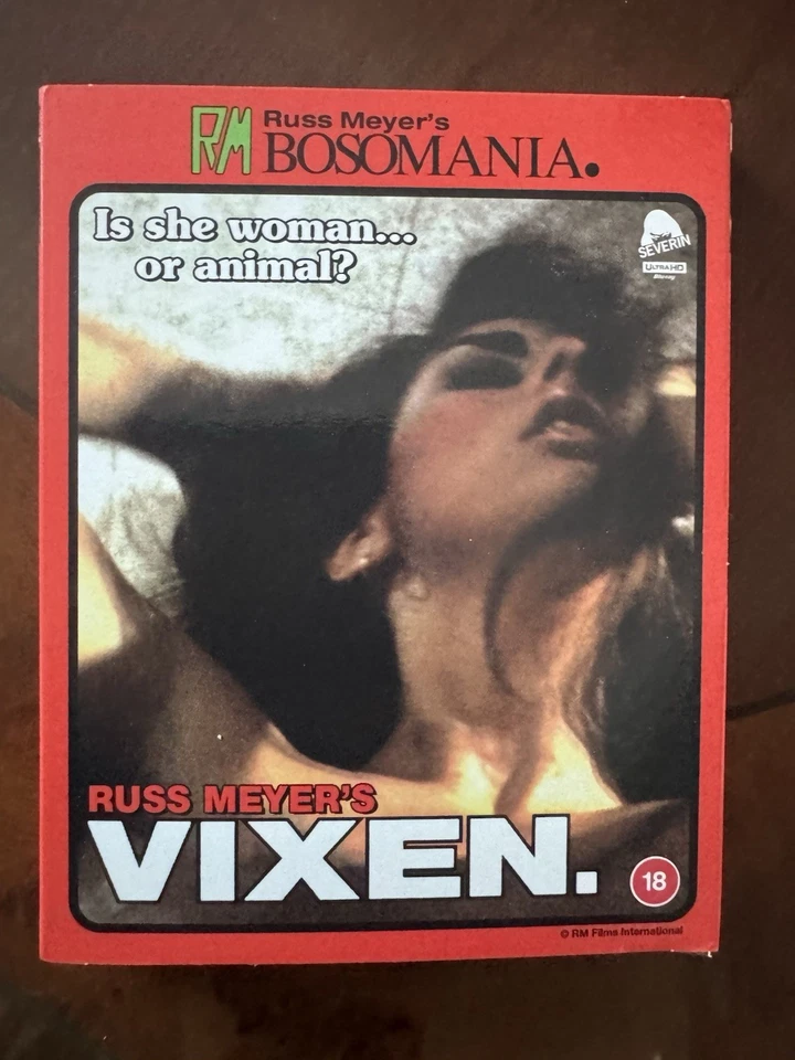 VIXEN ((1968) LIMITED EDITION 4K UHD+BLU RAY ALL REGIONS-RUSS MEYER CLASSIC - Image 1 of 4
