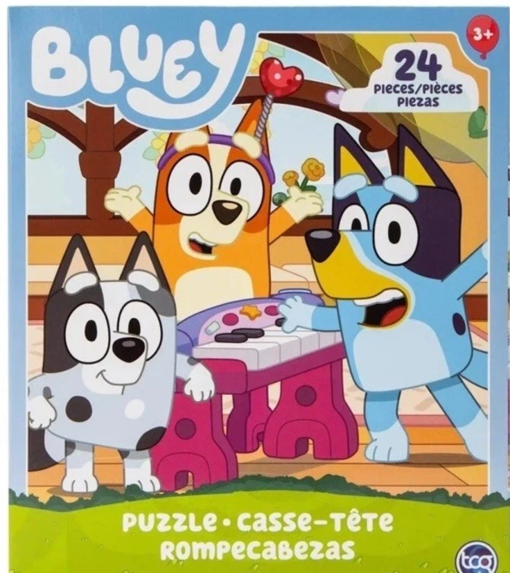Bluey and Friends 24 Piece Puzzle - Image 1 of 2