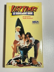 RARE Fast Times at Ridgemont High VHS MCA 80s Pre-Watermark OG First Print VHTF - Picture 1 of 6