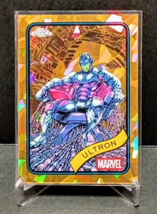 2025 Topps Chrome Marvel Sapphire Gold /50 ULTRON #138 Refractor Avengers Vision - Picture 1 of 3