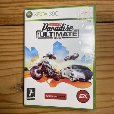 BURNOUT Paradise THE ULTIMATE BOX UK Import Region Locked Backwards Comp. CIB - Image 1 of 4
