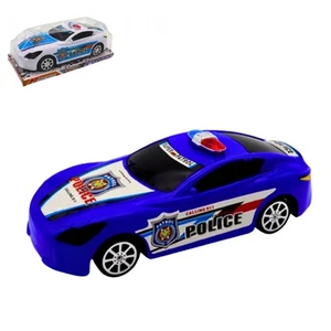 Coche de policía con disparo, 30 x 14 x 11 cm colores surtidos al azar - Imagen 1 de 1