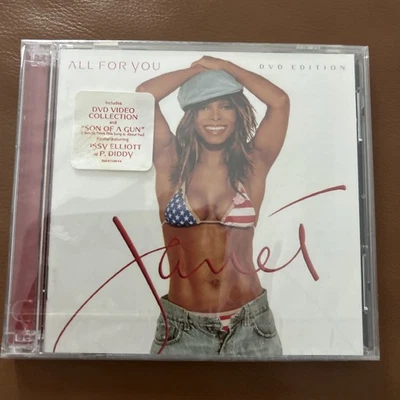 Janet Jackson All For You Special Limited Edition CD DVD 2001 Video ~ Sealed Foto 1 de 3