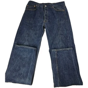 Vtg Levis 501XX Mens Original Fit Jeans 36x36 Button Fly Made In USA 1989 - Picture 1 of 14