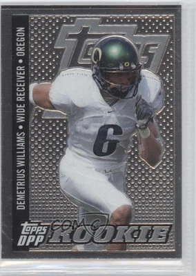 2006 Topps Draft Picks and Prospects (DPP) Chrome Demetrius Williams Rookie RC - Image 1 of 2