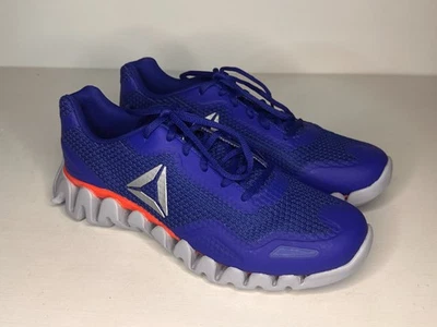 Tênis esportivo masculino Reebok Zig Pulse azul Memory Tech LT tamanho 8.5 - Imagem 1 de 4