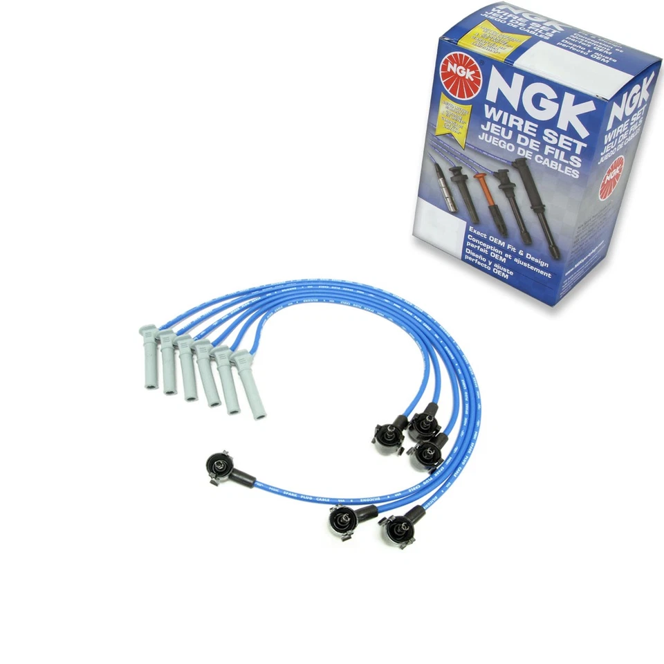 Juego de cables de bujía NGK de 1 pieza para Mazda B4000 2002-2010 4,0 L V6 - Kit de motor jb Foto 1 de 4