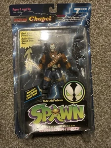 Spawn Chapel Deluxe Edition Todd Mcfarlane 1995 Action Figure Box leggermente aperto - Foto 1 di 3