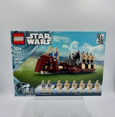 LEGO Star Wars Trade Federation Troop Carrier Set 40686 New  - Image 1 of 4