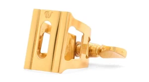 High quality Gold color metal clip, e-flat alto saxophone metal Ligatures - Picture 1 of 8