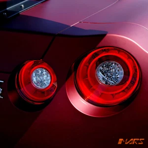 JDM Clear Red 3D LED Stripe Bar Tail Lights for Nissan Skyline GTR R35 - Bild 1 von 12