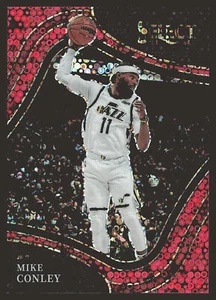 2021-22 Panini Select #279 Mike Conley Red Disco Prizms /49 - Picture 1 of 2