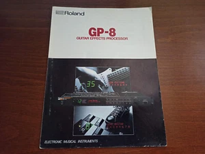ROLAND GP-8 RARA VINTAGE BROCHURE CATALOGO 1987 - DA COLLEZIONE - Foto 1 di 1