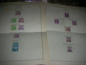 US singles stamps1932,3 - 40s 2c M nicely centered + FDR Plate Block set - Picture 1 of 6