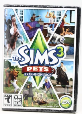 Sims 3: Pets (Windows/Mac: Mac and Windows, 2011) - New Sealed - LD -See desc. - Image 1 of 4