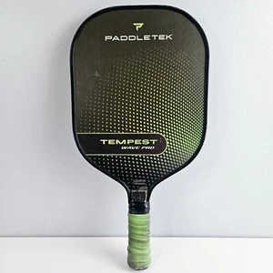 Paddletek Pickleball Paddle Tempest Wave Pro (Green) - Picture 1 of 8