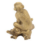 Messing-Affen-Statue Tierkreis-Messing-Affen-Ornament Langlebige ⊹