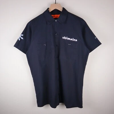 2006 Chimaira World Tour Dickies Snap Button Work Shirt Adult Medium 22x29 - Image 1 of 4
