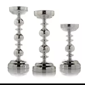 David Monn for Winter Lane Set of 3 Candleholders - Picture 1 of 10