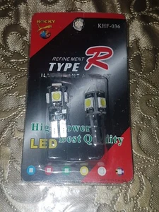 High power T10 W5W error free car led lights xenon number plate wedge hid Type R - Picture 1 of 3