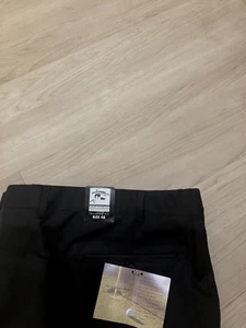 David Leadbetter Collection Pantalones Cortos de Golf A Medida Negro Hombre 48 Nuevos con Etiquetas NUEVO - Imagen 1 de 2