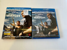 New - End of Watch (Blu-ray/DVD, 2013, 2-Disc Set, UltraViolet) w/ Slipcover