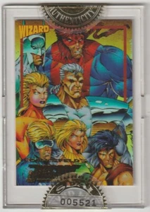 " BRIGADE ": ROD LIEFELD 1992 WIZARD GOLD CARD AUTHENTIC SEALED # 005521 - Picture 1 of 2