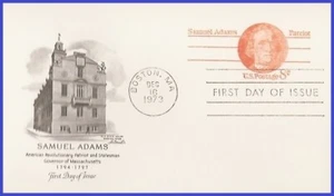 USA5 #UY24 U/A ARTMASTER FDC   Samuel Adams - Picture 1 of 1