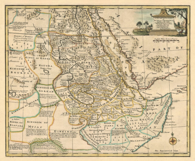 Emanuel Bowen - Map of the East Indies: An Original 18th Century  Hand-colored Map by E. Bowen For Sale at 1stDibs