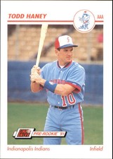 1991 Line Drive AAA #185 Todd Haney