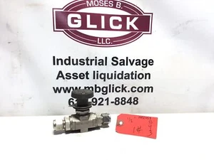 PARKER (28VR) BALL VALVE 8Z(A)-B8LJ-SS20P-S-LO - Picture 1 of 4