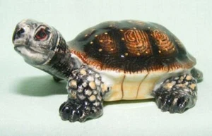 Figura de animal de porcelana en miniatura Klima caja cabeza de tortuga izquierda L760 - Imagen 1 de 1
