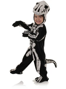 Prehistoric Dinosaur Skeleton T-Rex Costume Small 6-12 Months - Picture 1 of 1