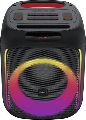 Kenwood AS-P200BT Bluetooth Lautsprecher AUX Akku Schwarz Partybox NEU/OVP - Bild 1 von 4