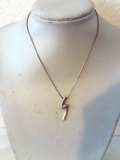 Hot Diamonds Sterling Silver and Real Diamond Pendant Necklace