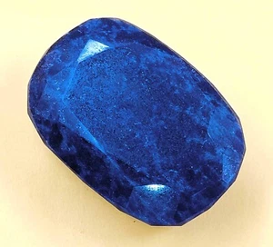 642 Ct Certified Natural Blue Sapphire Loose Oval Cut Nice Stone Gemstone N8 - Picture 1 of 8