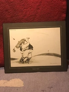 Gary Patterson Golf-themed Decoupage Wall Decor - Picture 1 of 4