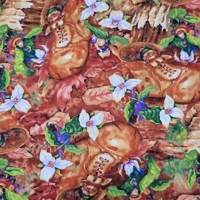 Andover Mountain Fairies Rebecca Kuglics 100% Cotton BTY Retired Cobbler  - Image 1 of 4