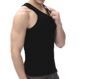 Herren Ärmellose Weste Camouflage Armee Muskel Fitnessstudio Sport Baumwolle Tank Top - Bild 1 von 9